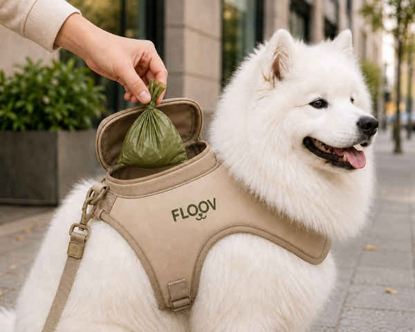 Store the tied bag